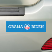 Autocollant De Voiture Adhésif pour pare-chocs 2012 d'Obama Biden (En voiture)