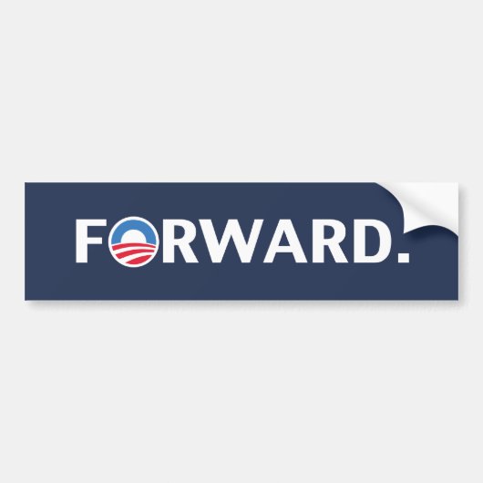 Autocollant De Voiture Adhésif pour pare-chocs 2012 d'Obama Biden en (Devant)