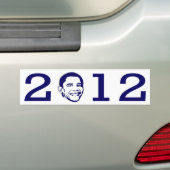Autocollant De Voiture Adhésif pour pare-chocs 2012 principal d'Obama (En voiture)