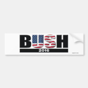 Autocollant De Voiture Adhésif pour pare-chocs 2016 de Bush