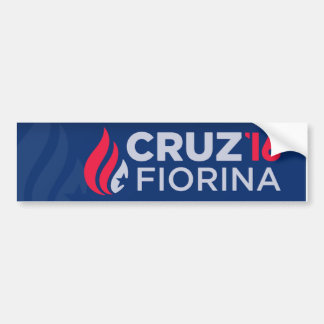 Autocollant De Voiture Adhésif pour pare-chocs 2016 de Cruz/Fiorina