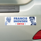 Autocollant De Voiture Adhésif pour pare-chocs 2016 de Francis Snowden (En voiture)