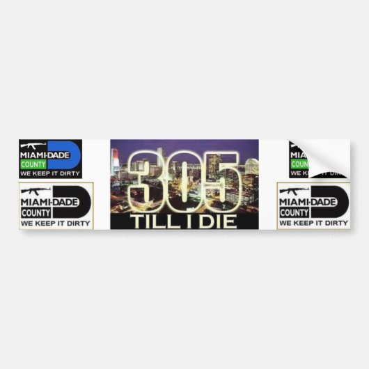 Autocollant De Voiture adhésif pour pare-chocs 305 (Devant)