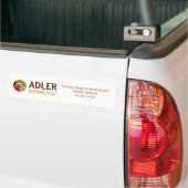 Autocollant De Voiture Adhésif pour pare-chocs 4 d'école d'Adler (Sur camion)