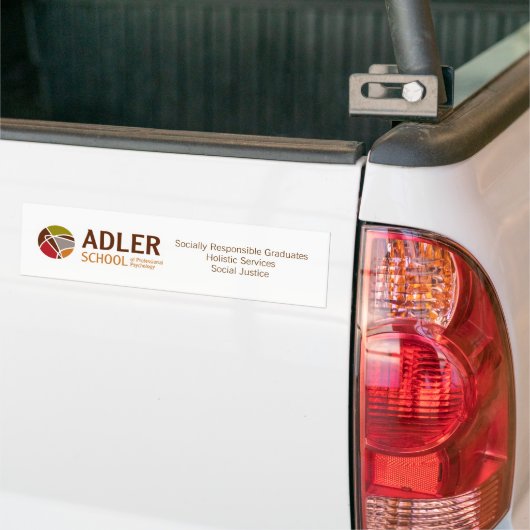 Autocollant De Voiture Adhésif pour pare-chocs 4 d'école d'Adler (Sur camion)