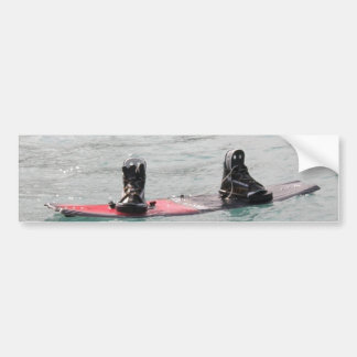 Autocollant De Voiture Adhésif pour pare-chocs absent de Wakeboarder