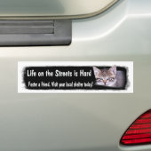 Autocollant De Voiture Adhésif pour pare-chocs adoptif d'animaux (En voiture)