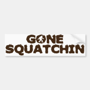 Autocollant De Voiture Adhésif pour pare-chocs allé de Squatchin