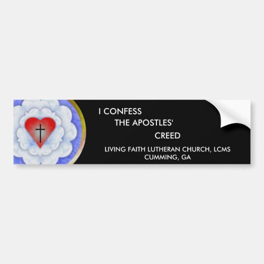 Autocollant De Voiture Adhésif pour pare-chocs - apôtres (Devant)