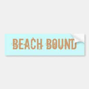 Autocollant De Voiture Adhésif pour pare-chocs attaché de plage