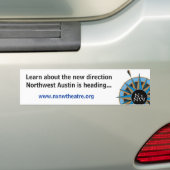 Autocollant De Voiture Adhésif pour pare-chocs avec l'icône cultivée (En voiture)