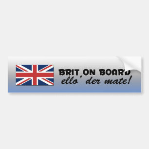 Autocollant De Voiture Adhésif pour pare-chocs britannique