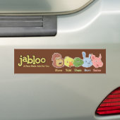 Autocollant De Voiture Adhésif pour pare-chocs Brown de Jabloo (En voiture)