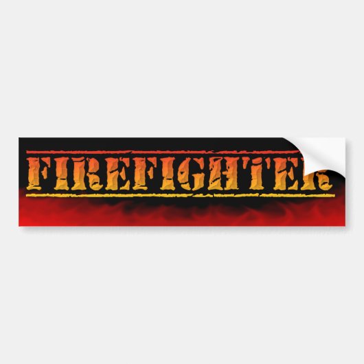 Autocollant De Voiture Adhésif pour pare-chocs BRÛLANT de FLAMMES de (Devant)