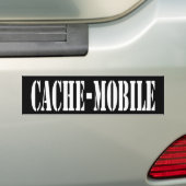 Autocollant De Voiture Adhésif pour pare-chocs Cachette-Mobile (En voiture)