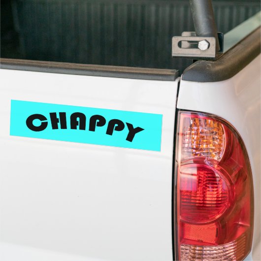 Autocollant De Voiture Adhésif pour pare-chocs Chappy (Sur camion)