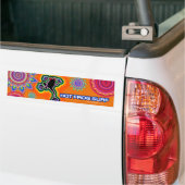 Autocollant De Voiture Adhésif pour pare-chocs chaud psychédélique 2 de (Sur camion)