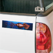 Autocollant De Voiture Adhésif pour pare-chocs colossal de calmar (Sur camion)