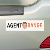 Autocollant De Voiture Adhésif pour pare-chocs d'Agent Orange (En voiture)