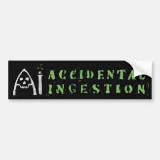 Autocollant De Voiture Adhésif pour pare-chocs d'AI (noir)