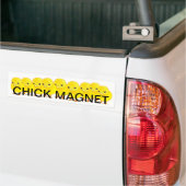 Autocollant De Voiture adhésif pour pare-chocs d'aimant de poussin (Sur camion)