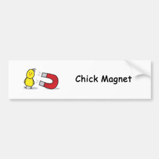 Autocollant De Voiture Adhésif pour pare-chocs d'aimant de poussin