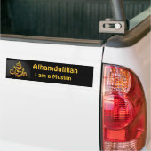 Autocollant De Voiture Adhésif pour pare-chocs d'Alhamdulillah (Sur camion)
