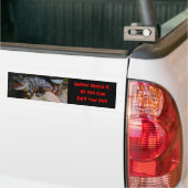 Autocollant De Voiture Adhésif pour pare-chocs d'alligator (Sur camion)