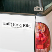 Autocollant De Voiture Adhésif pour pare-chocs d'Alt.Kilt (Sur camion)