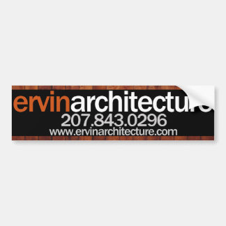 Autocollant De Voiture Adhésif pour pare-chocs d'architecture d'Ervin