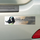 Autocollant De Voiture adhésif pour pare-chocs d'ArtOfJamesAdams.com (En voiture)