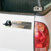 Autocollant De Voiture adhésif pour pare-chocs d'ArtOfJamesAdams.com (Sur camion)