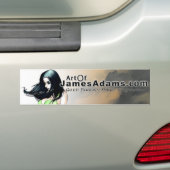 Autocollant De Voiture adhésif pour pare-chocs d'ArtOfJamesAdams.com (En voiture)