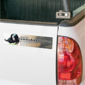 Autocollant De Voiture adhésif pour pare-chocs d'ArtOfJamesAdams.com (Sur camion)
