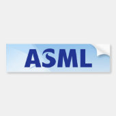 Autocollant De Voiture Adhésif pour pare-chocs d'ASML (Devant)