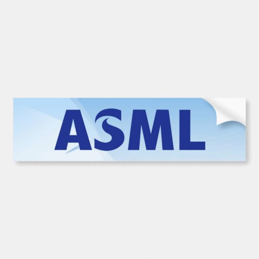 Autocollant De Voiture Adhésif pour pare-chocs d'ASML (Devant)