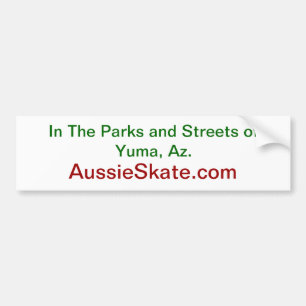 Autocollant De Voiture Adhésif pour pare-chocs d'AussieSkate