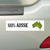 Autocollant De Voiture Adhésif pour pare-chocs d'Australien de 100% (En voiture)