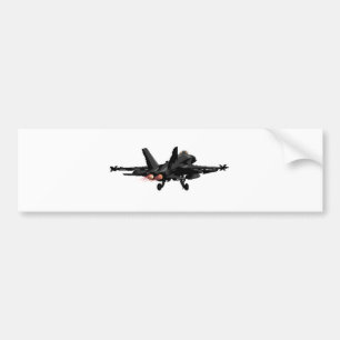 Autocollant De Voiture Adhésif pour pare-chocs d'avion de chasse du