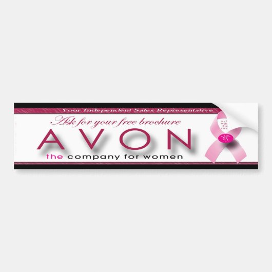Autocollant De Voiture Adhésif pour pare-chocs d'AVON (Devant)