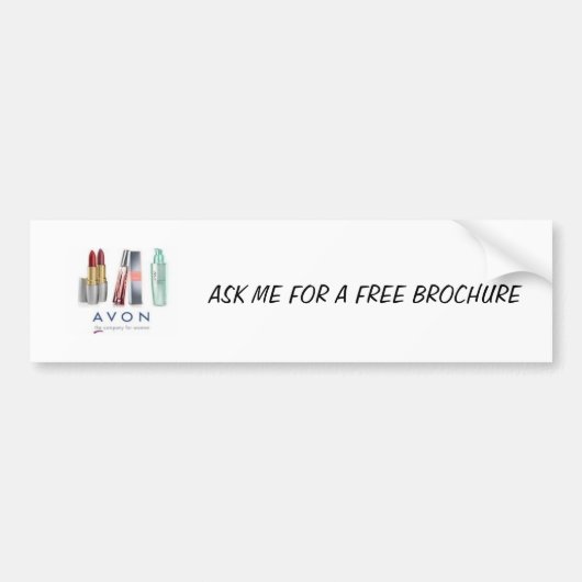 Autocollant De Voiture Adhésif pour pare-chocs d'Avon (Devant)