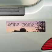 Autocollant De Voiture Adhésif pour pare-chocs d'Ayia Napa (En voiture)