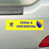 Autocollant De Voiture Adhésif pour pare-chocs de BiH (En voiture)