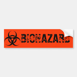 Autocollant De Voiture Adhésif pour pare-chocs de BioHazard