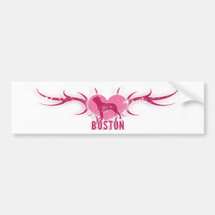 Autocollant De Voiture Adhésif pour pare-chocs de Boston Terrier