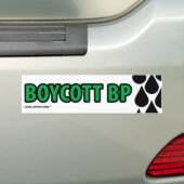 Autocollant De Voiture Adhésif pour pare-chocs de BP de boycott (En voiture)