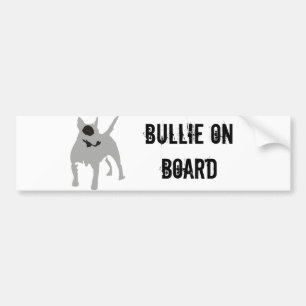 Autocollant De Voiture Adhésif pour pare-chocs de bull-terrier