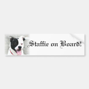 Autocollant De Voiture Adhésif pour pare-chocs de bull-terrier du