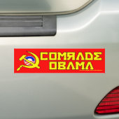 Autocollant De Voiture Adhésif pour pare-chocs de camarade Obama (En voiture)