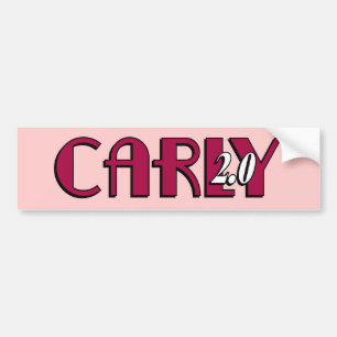 Autocollant De Voiture Adhésif pour pare-chocs de Carly 2,0